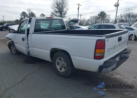 1999 Chevrolet Silverado 1500 из США, поврежденный, VIN 1GCEC14W2XE212638